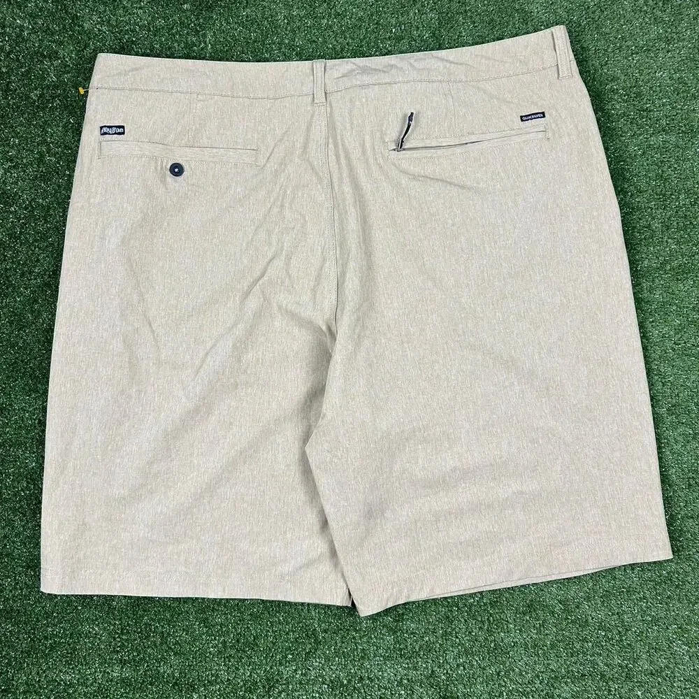 Quiksilver Men's Tan and Cream Shorts
